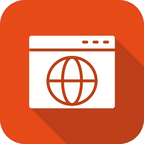 Vektor-Browser-Symbol vektor