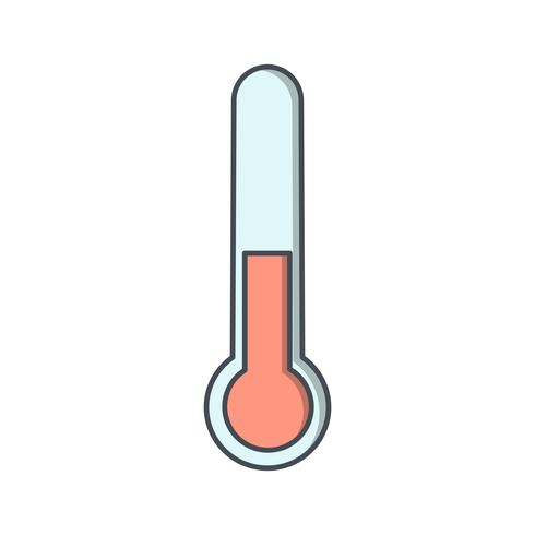 Temperatur-Vektor-Symbol vektor