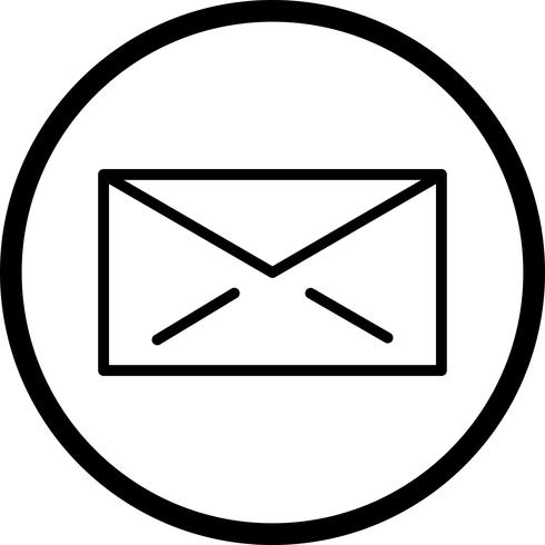 Vektor-E-Mail-Symbol vektor