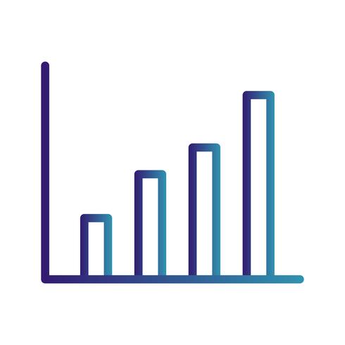 Vektorstatistik-Symbol vektor