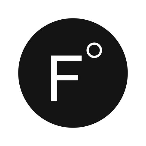 Fahrenheit Vektor Icon