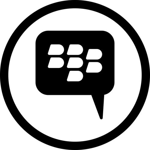 Blackberry-Vektor-Symbol vektor