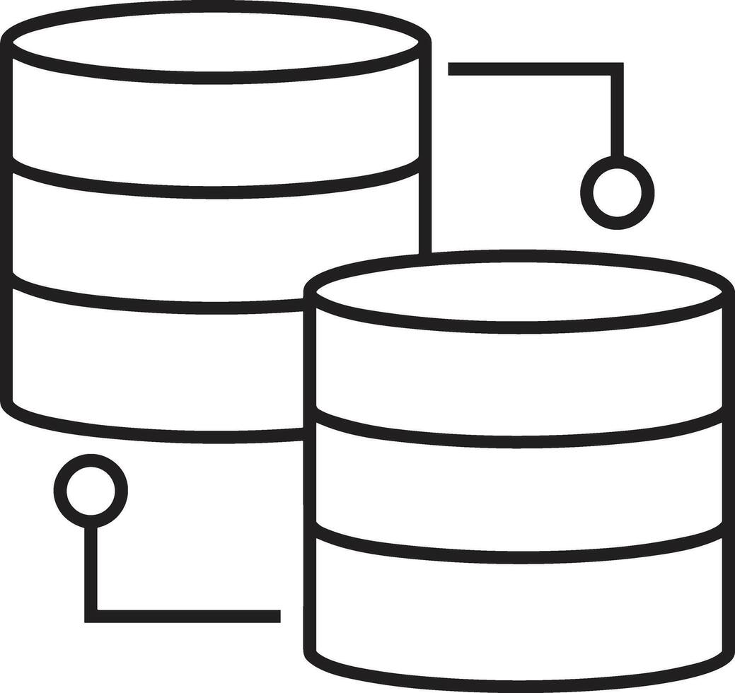 lagring data ikon symbol bild vektor