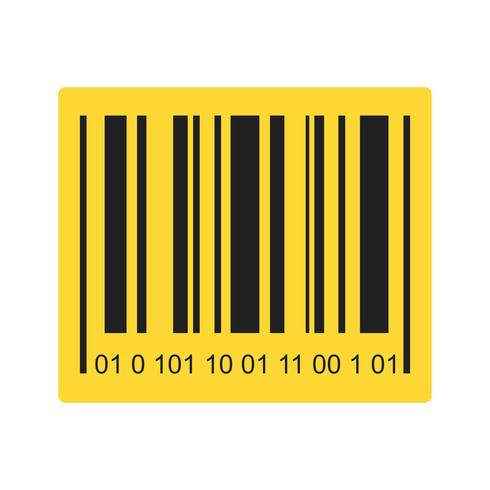 Vektor-Barcode-Symbol vektor