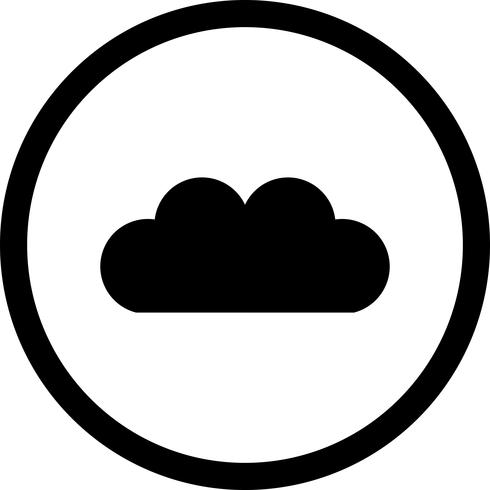 Vektor Wolke Symbol