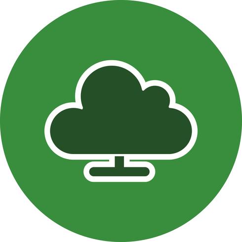 cloud computing vector icon