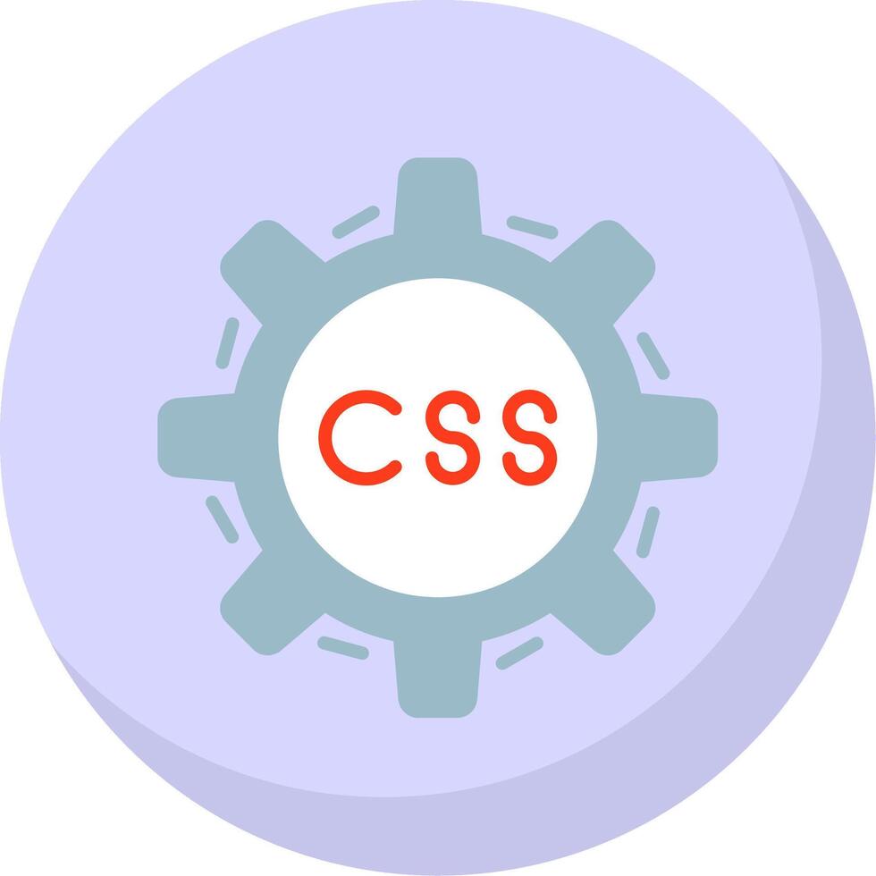 CSS Codierung eben Blase Symbol vektor