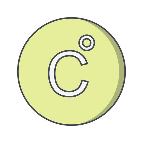 Celsius-Vektor-Symbol vektor