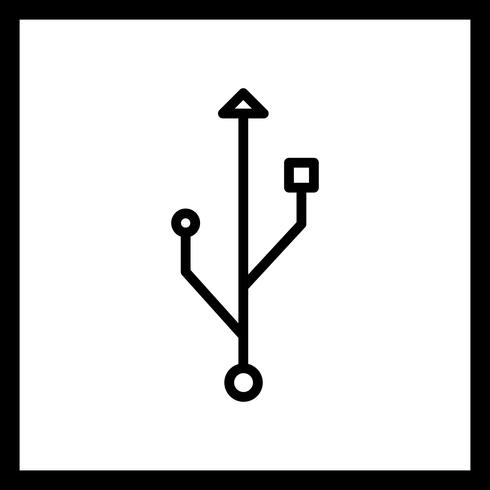 Verbindungs-Vektor-Symbol vektor