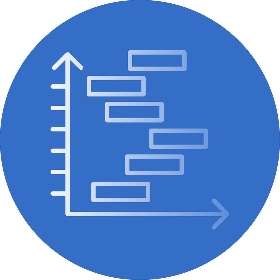 Mücke Diagramm Gradient Linie Kreis Symbol vektor