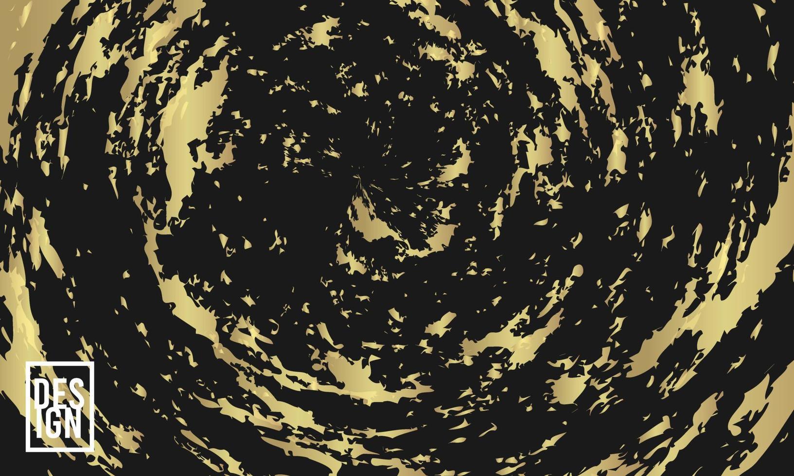 abstrakt bakgrund med guld slag. svart konsistens. mönster för omslag, tapeter, bakgrunder, papper, webb och för dina mönster. modern vektor mall