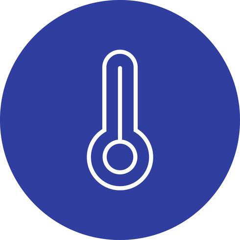 Temperatur-Vektor-Symbol vektor