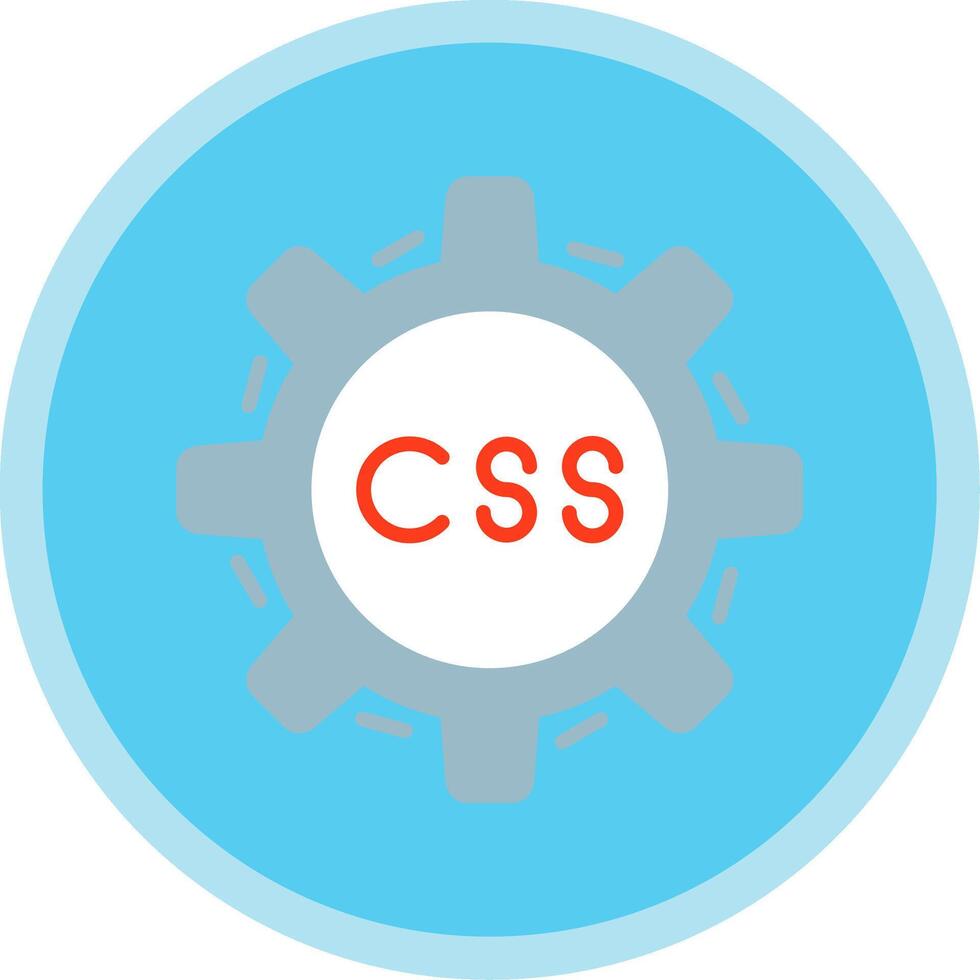 CSS Codierung eben multi Kreis Symbol vektor