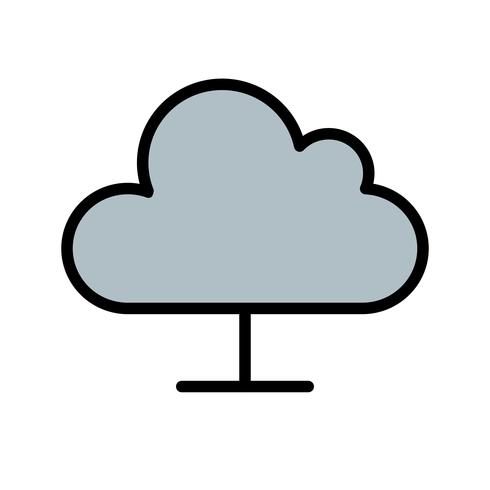 cloud computing vector icon