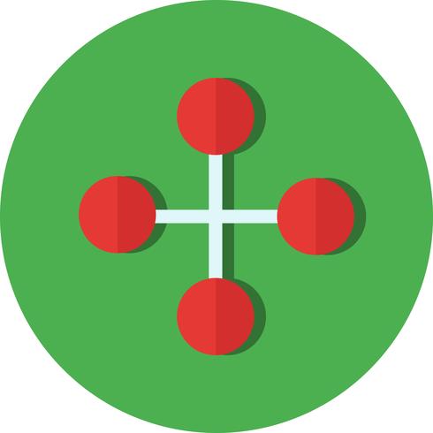 Vektor-Link-Gebäude-Symbol vektor