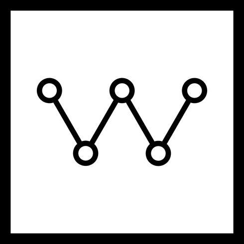 Vektor-Link-Symbol vektor