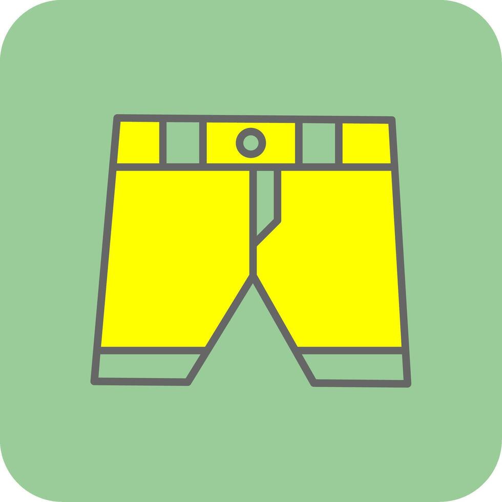 boxare fylld gul ikon vektor