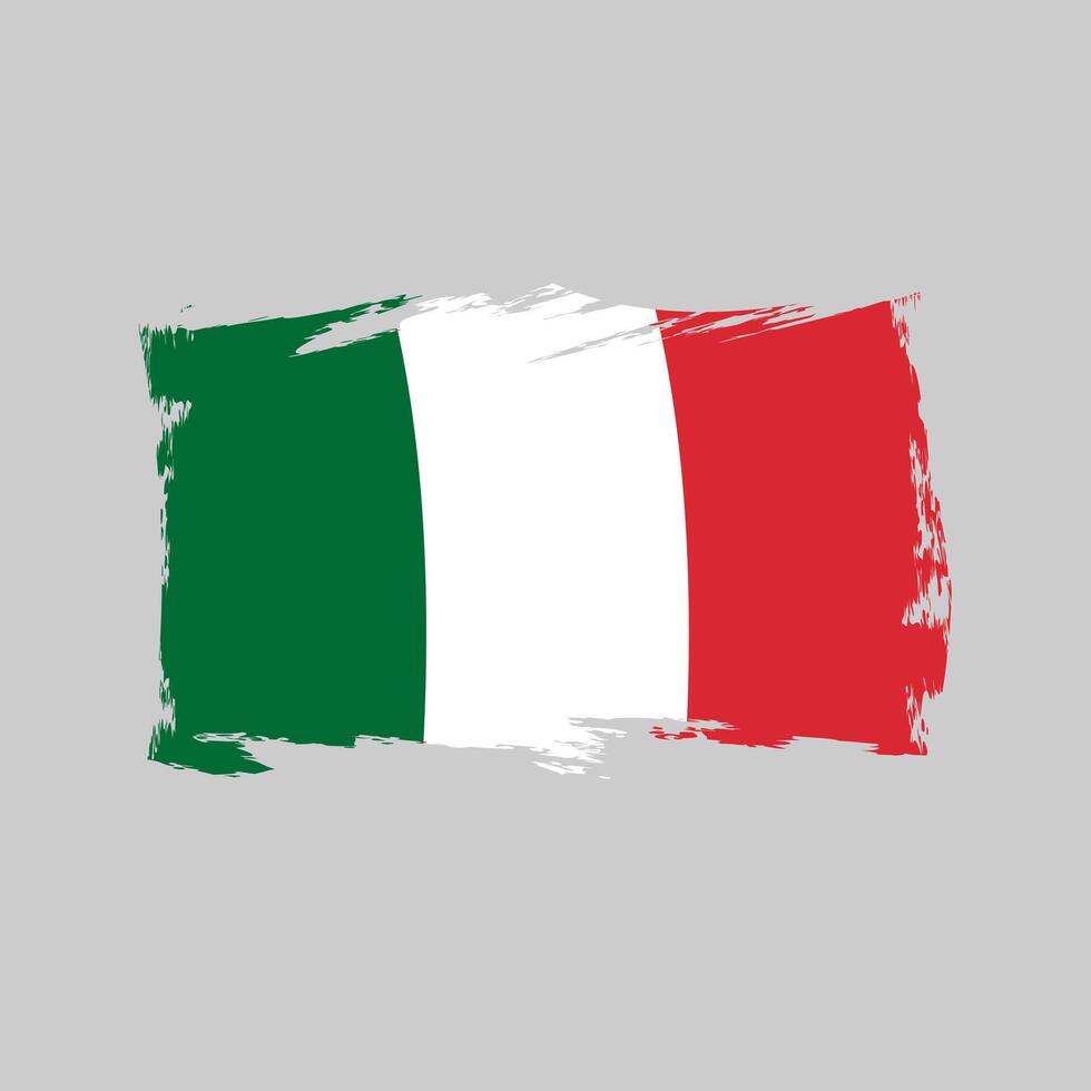 Italien flagga vektor