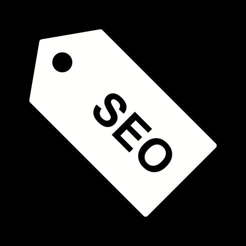 Vektor SEO Tag Icon