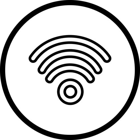 Wifi-Vektor-Symbol vektor