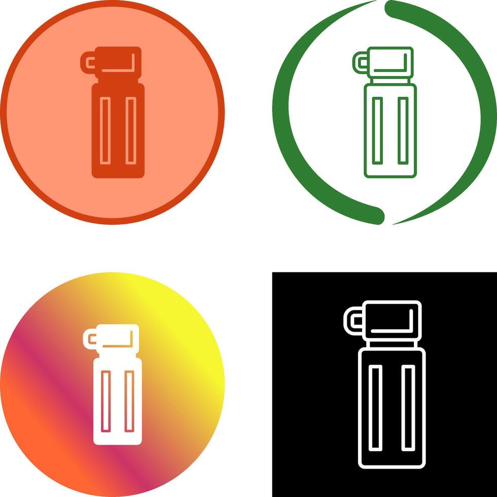 Thermos-Icon-Design vektor