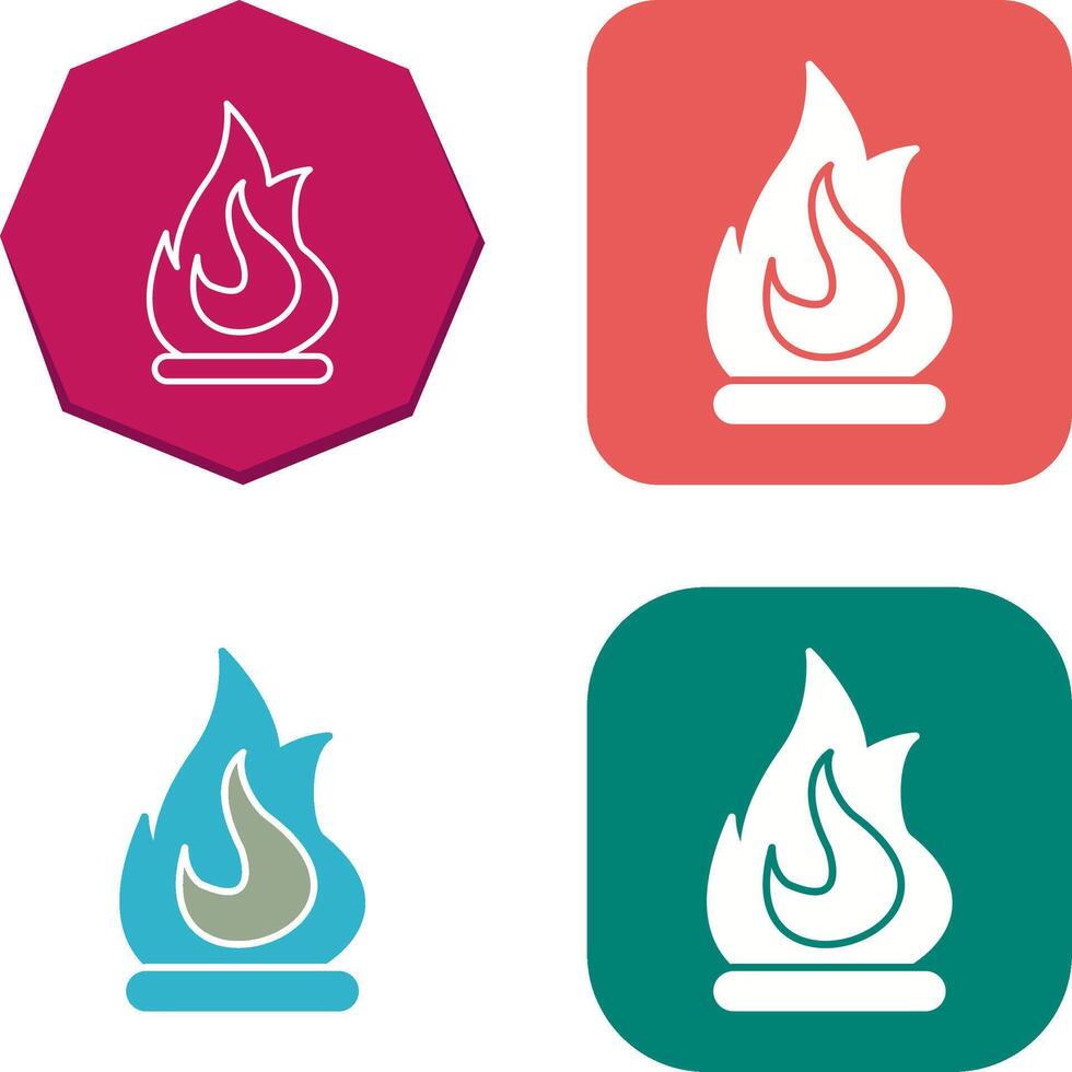 Feuer-Icon-Design vektor