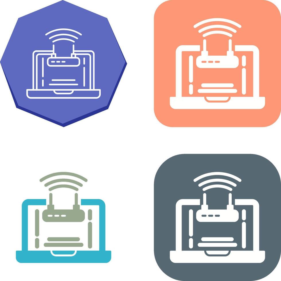 WLAN-Icon-Design vektor