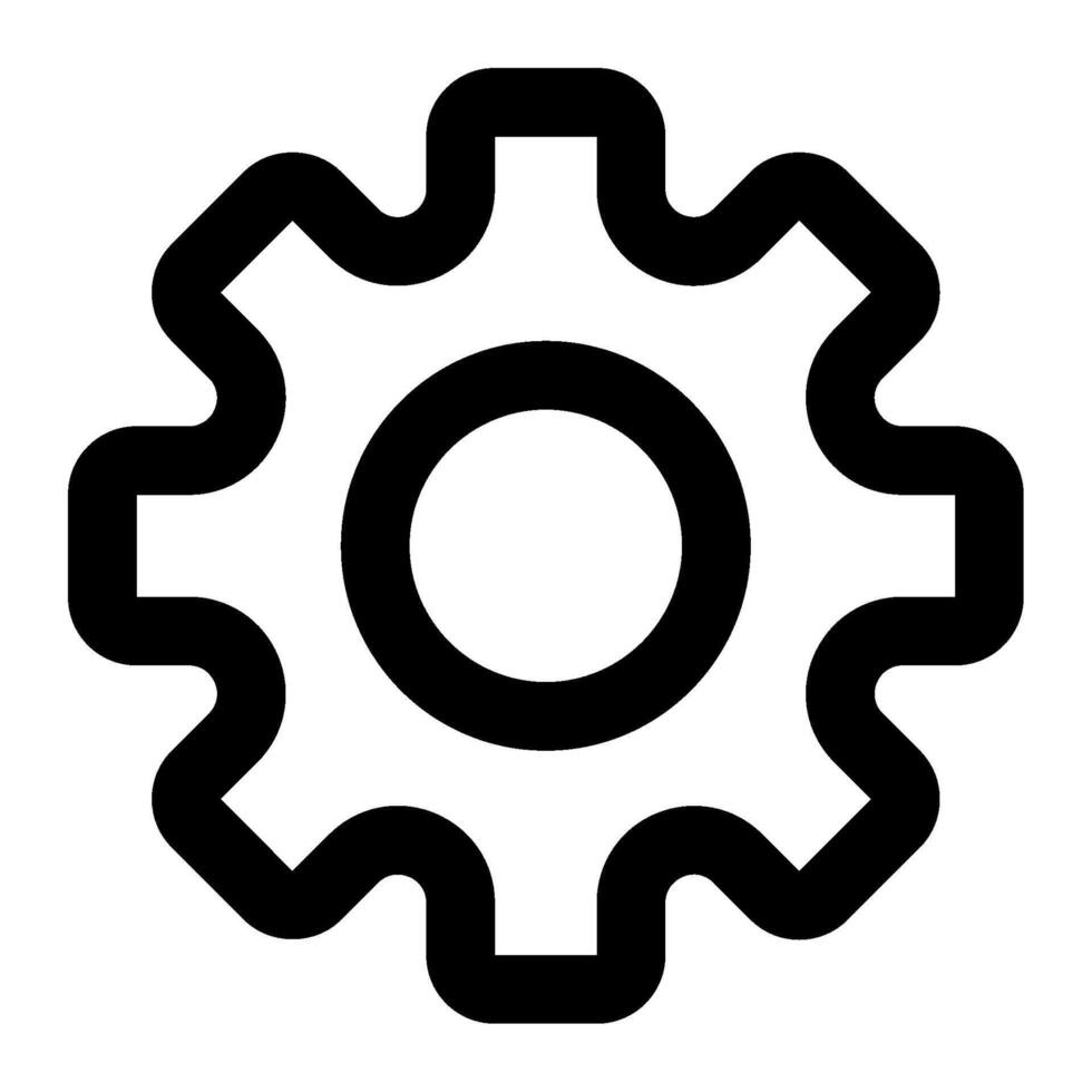 Getriebe Symbol zum Netz, Anwendung, Infografik, usw vektor