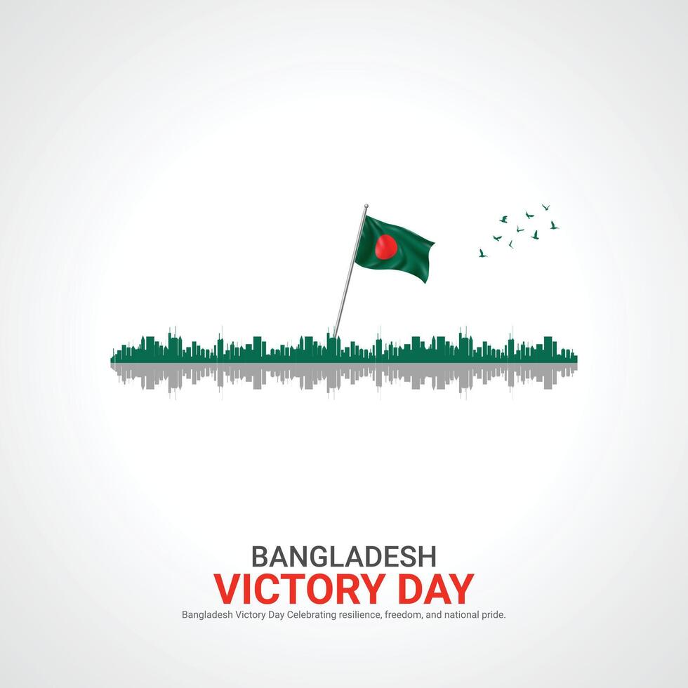 bangladesh seger dag. bangladesh seger dag kreativ annonser design december 16. , 3d illustration. vektor