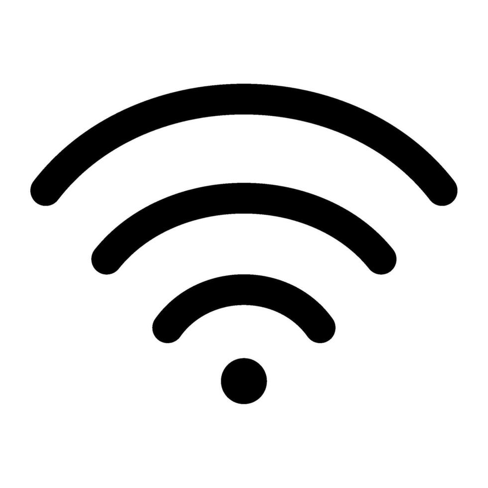 wi fi Symbol zum Netz, Anwendung, Infografik, usw vektor