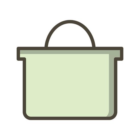 Vektor-Einkaufstasche-Symbol vektor