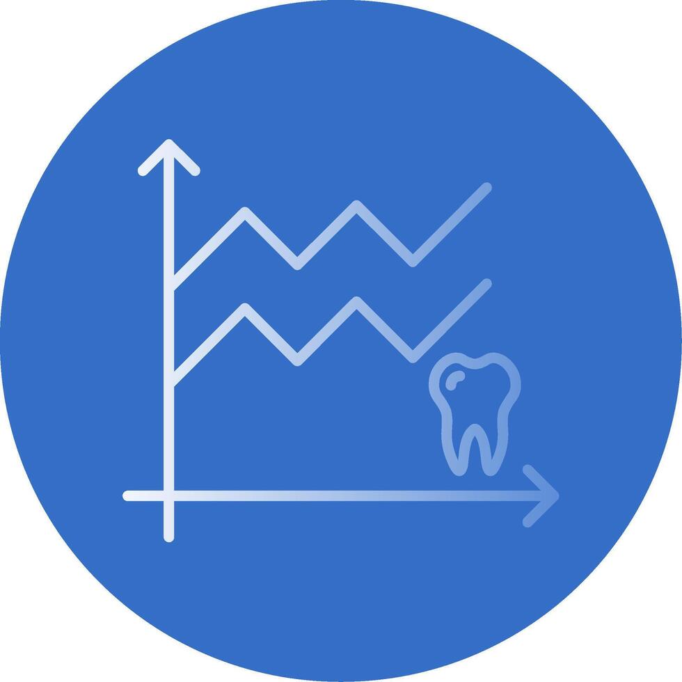 Statistiken eben Blase Symbol vektor