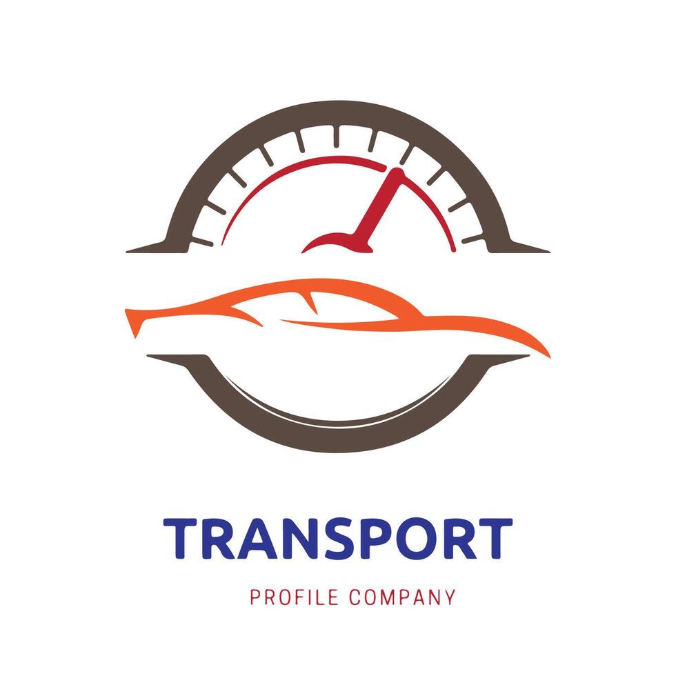 Transport und Fahrzeug Logo Design zum Marke Unternehmen und Identität vektor