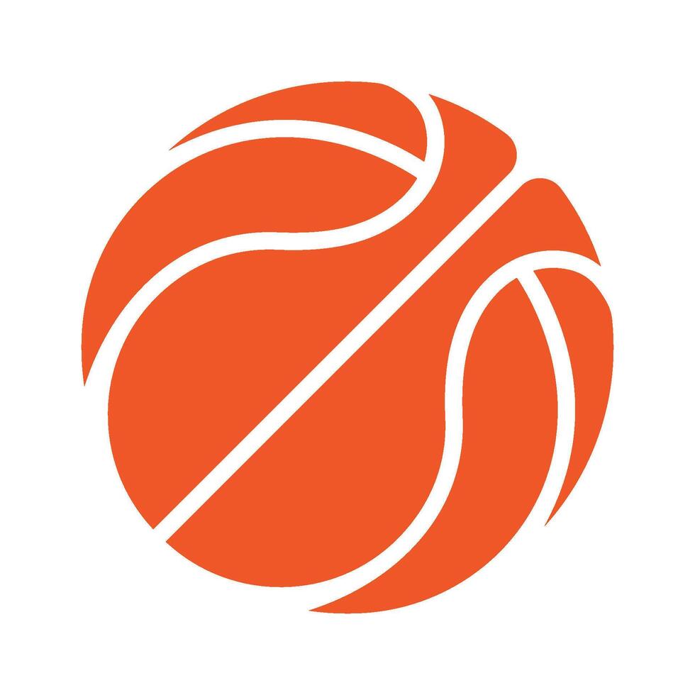 Basketball Spiel Symbol Design vektor