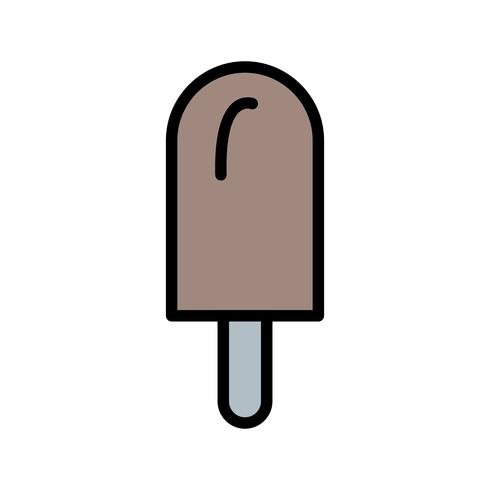 Vektor-Eiscreme-Symbol vektor