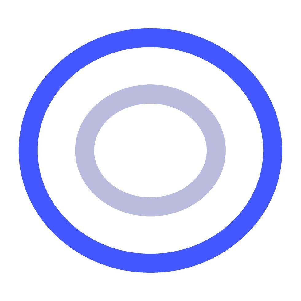 skiva golf frisbee ikon för webb, app, infografik, etc vektor