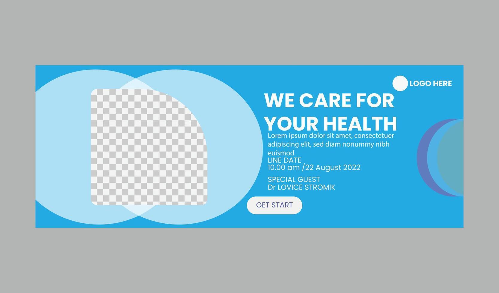 webb banner design vektor