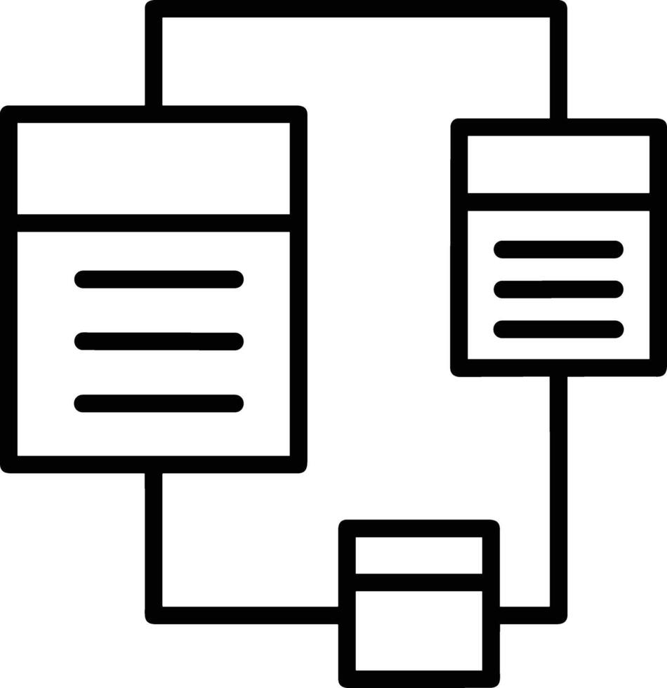 Lager Daten Symbol Symbol Bild zum Datenbank Illustration vektor