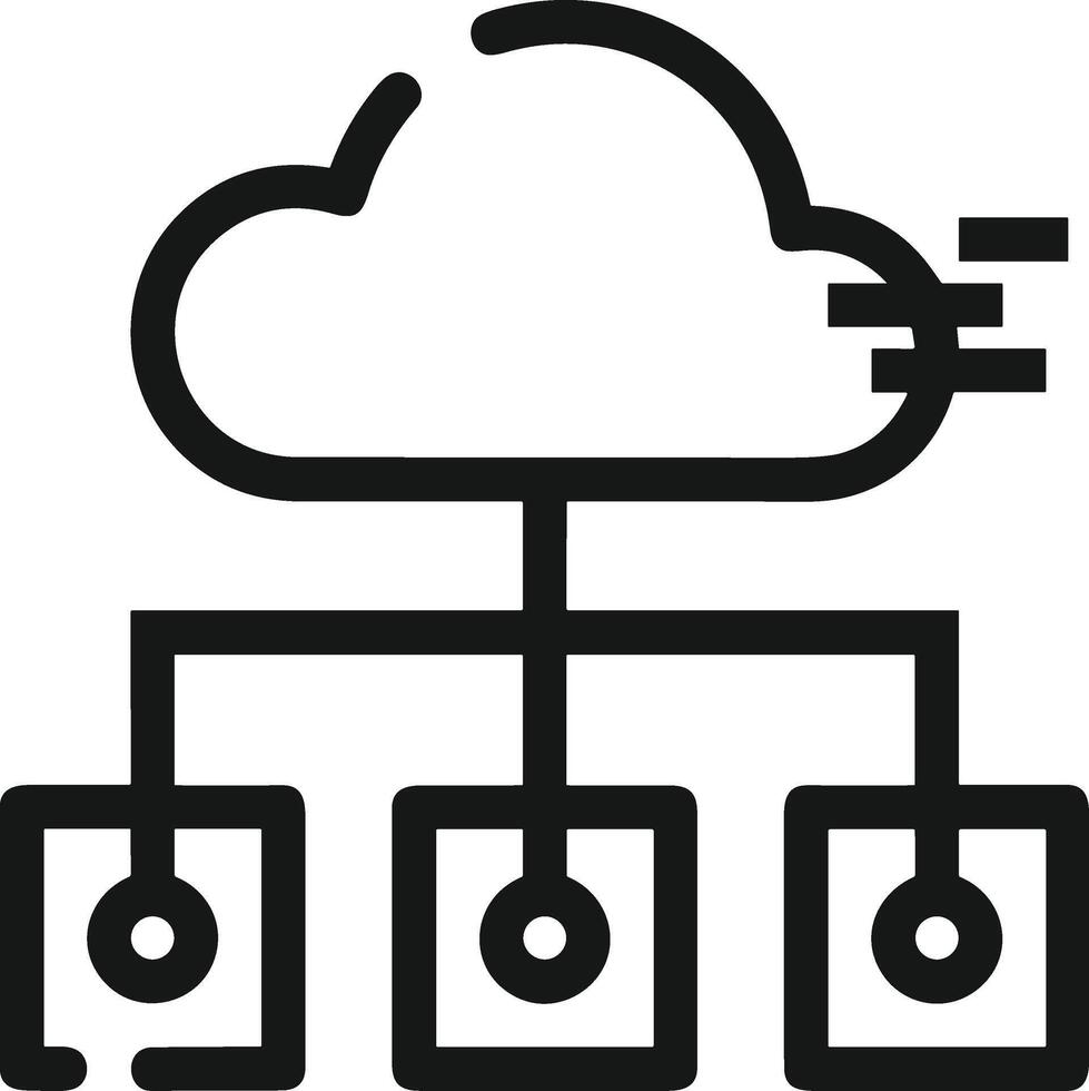 Lager Daten Symbol Symbol Bild zum Datenbank Illustration vektor