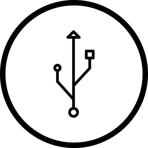 Verbindungs-Vektor-Symbol vektor