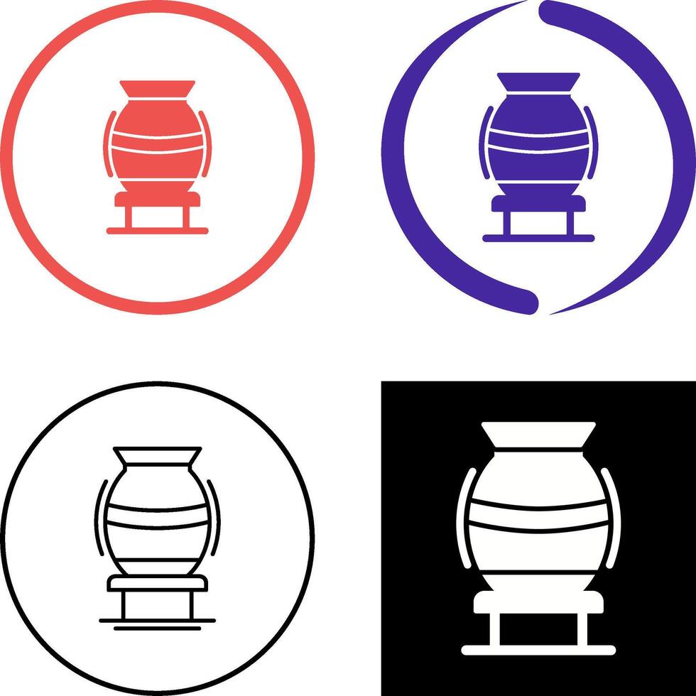 Vase-Icon-Design vektor