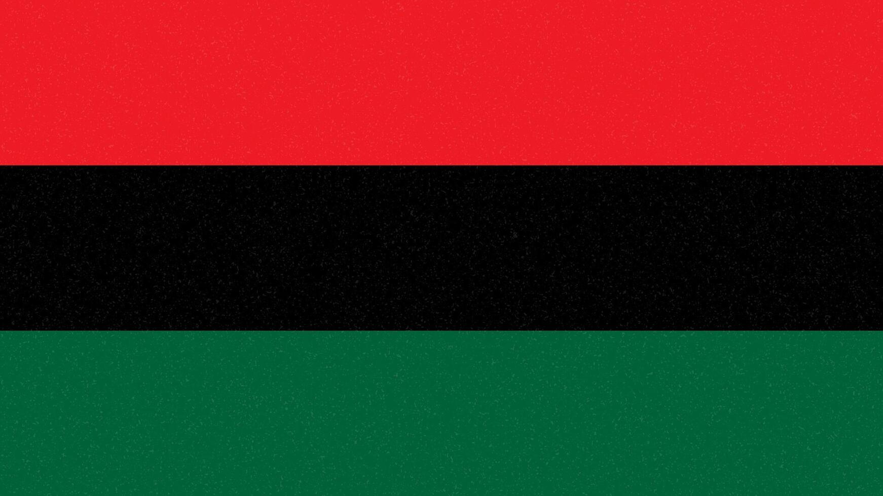 19. Juni panafrikanisch Flagge Freiheit Tag Symbol. schwarz Befreiung Banner vektor