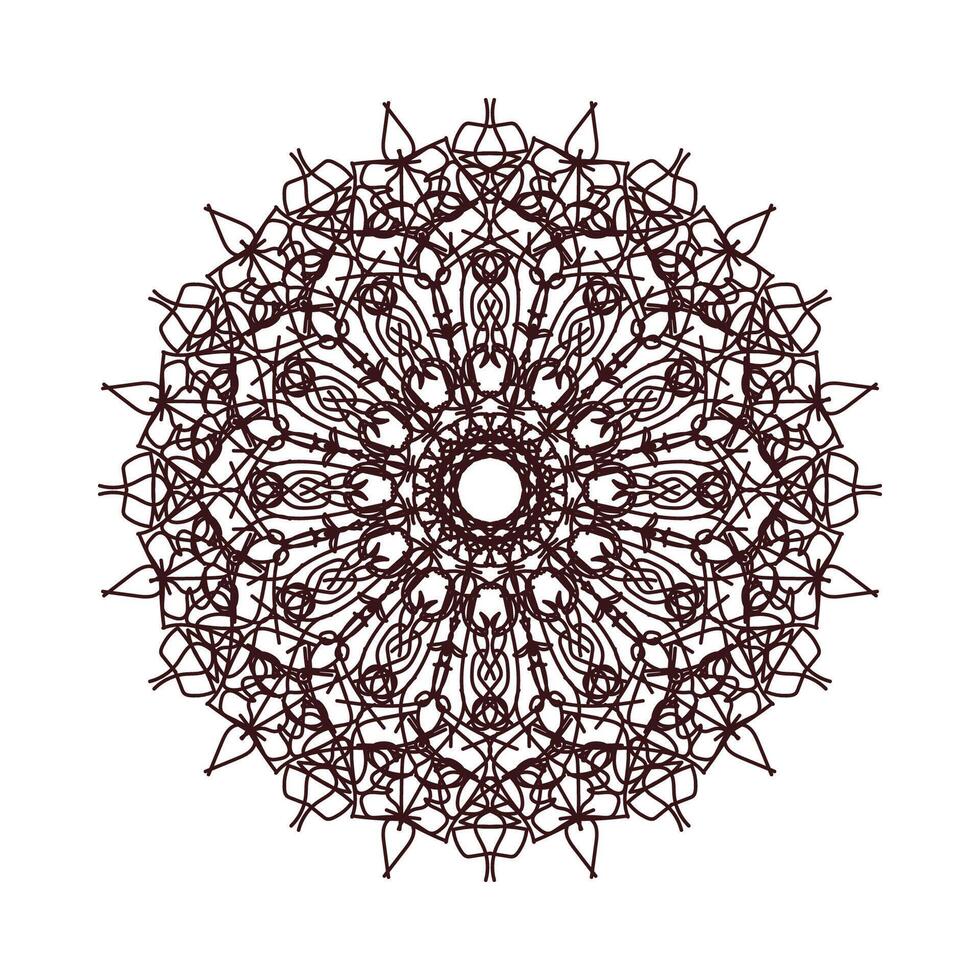 dekorativa koncept abstrakt mandala illustration. eps 10 vektor