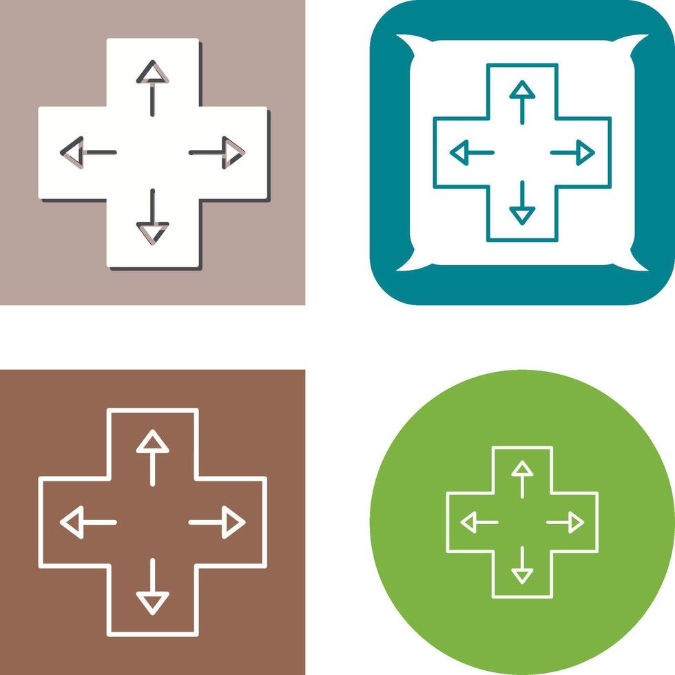 einzigartig Richtung Schlüssel Symbol Design vektor