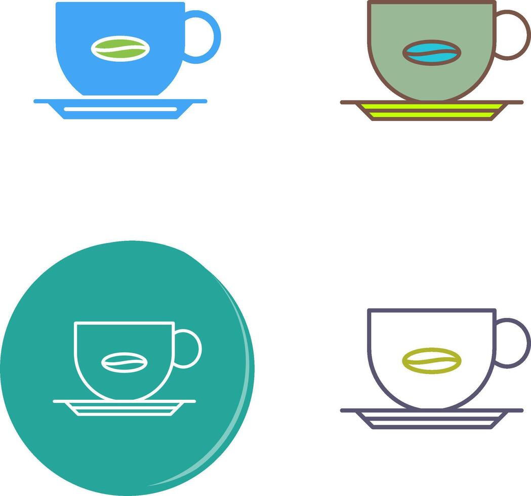 Kaffeebecher-Icon-Design vektor