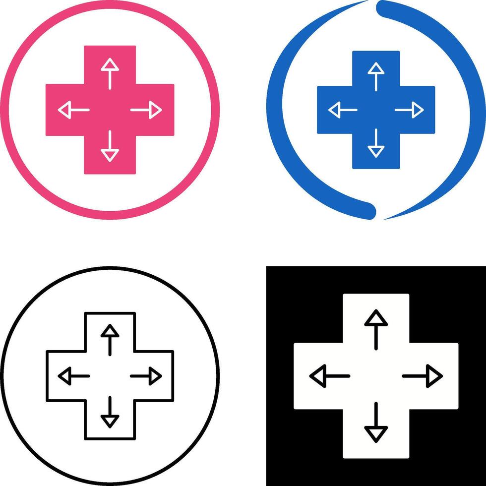 einzigartig Richtung Schlüssel Symbol Design vektor