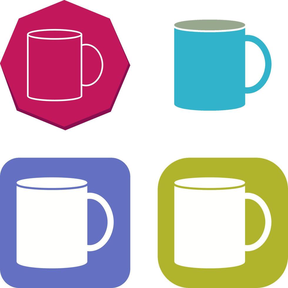 Kaffeebecher-Icon-Design vektor