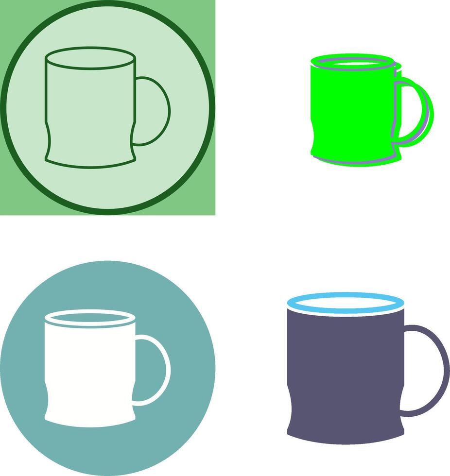 Kaffeetasse-Icon-Design vektor