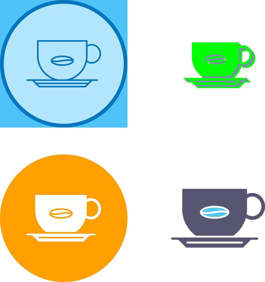 Kaffeebecher-Icon-Design vektor