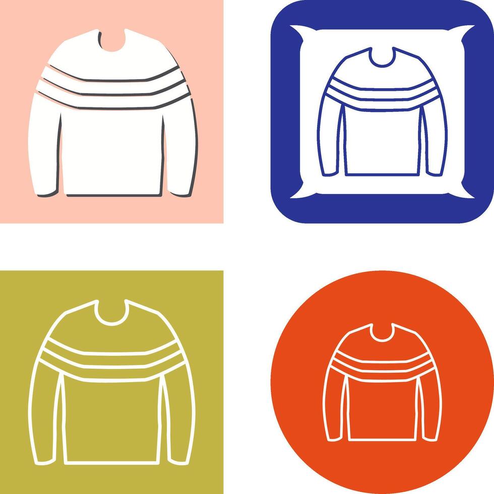 Pullover-Icon-Design vektor